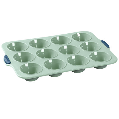 Starfrit® 12-Cup Silicone Muffin Pan With Integrated Metal Frame