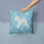 Coussin intérieur/extérieur en flocons d’hiver-32011301