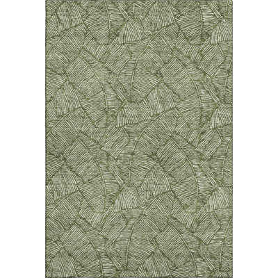 Premium Machine Washable Prisco Olive Rug