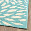Tapis bleu en polypropylène-1443101338