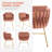Dining Chair with Metal Frame