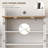 Pantry Cabinet with Adjustable Shelves, Doors