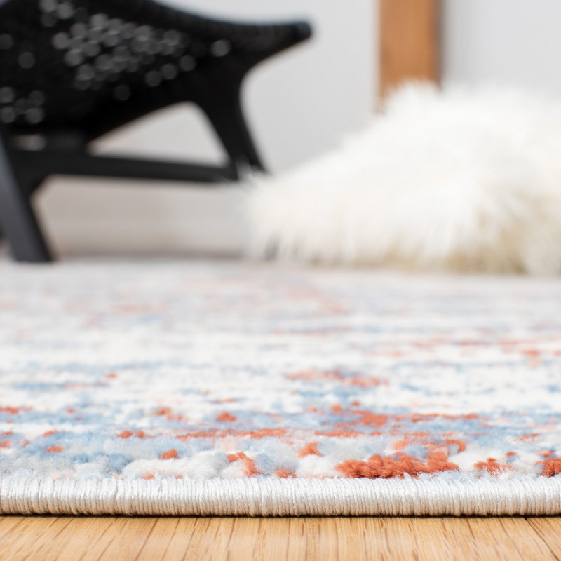 Amelia Cotton Abstract Rug, Rectangle 4'5" x 6'5"