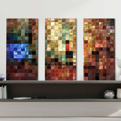 Isaiah 431B 3A I Will Be With You By Mark Lawrence 3 Piece Graphic Print Set On Canvas