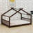 House Bed Wood Bed-1293731789
