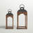 Medders 2 Piece Wood Tabletop Lantern Set-434442494
