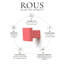 ROUS Hardware Art Deco Square Knob-953590620