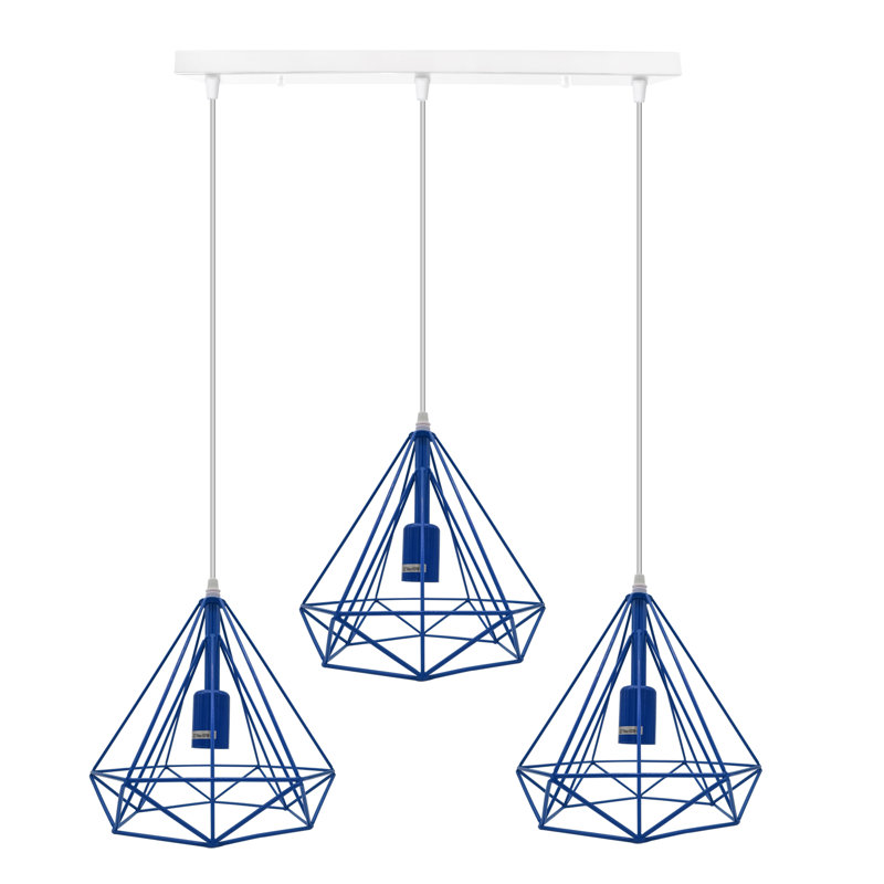 Tooborac 3 - Light White Pendant, Blue, No