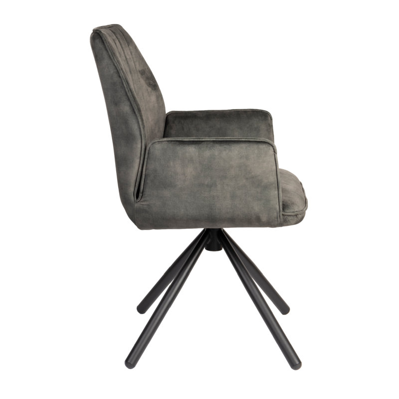 Jamie Upholstered Arm Chair, Green