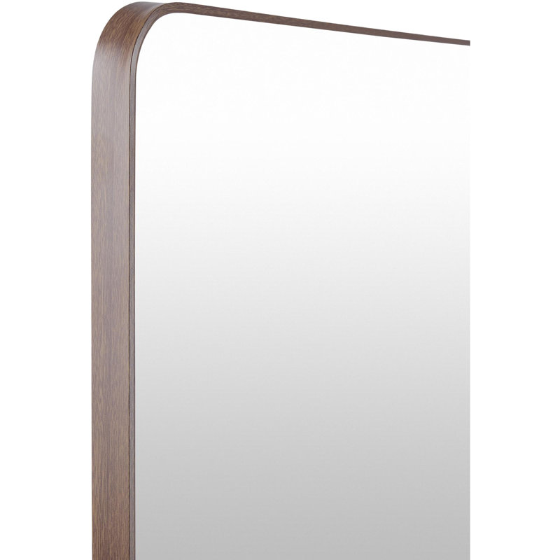 Destefano Essence Full Length Mirror, 35" x 24", Dark Walnut