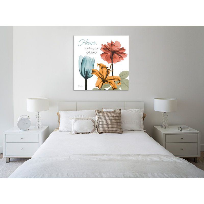 "Avalon Home", toile tendue par Albert Koetsier, H 48 po x l 48 po x P 1,5 po