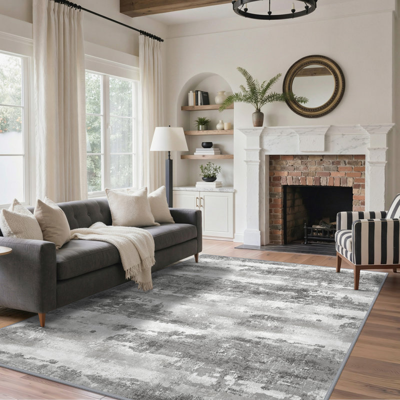 Tapis gris / beige Pavelina, Grey/Beige, Rectangle 6 pi x 9 pi