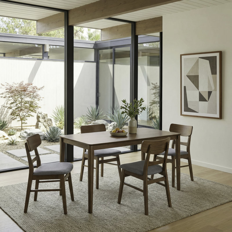 Didmarton  Opt 4 Person Rectangular Dining Table Set