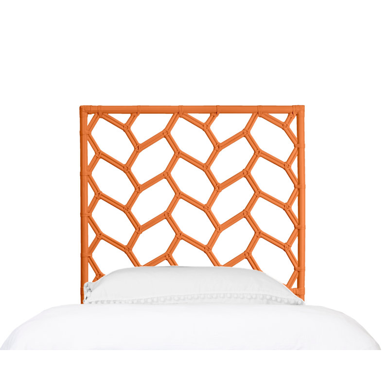 Tête de lit Silas, Simple extra long, Orange citron