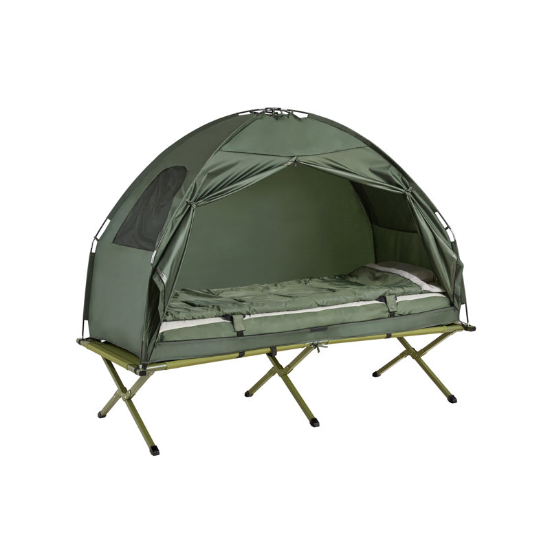 Grenelle 1 Person Tent with Carry Bag, Green