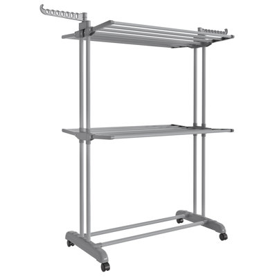 Steel Foldable Freestanding Drying Rack