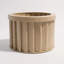 Round Strata Planter SM - Beige Brown-1806151696-1806151701