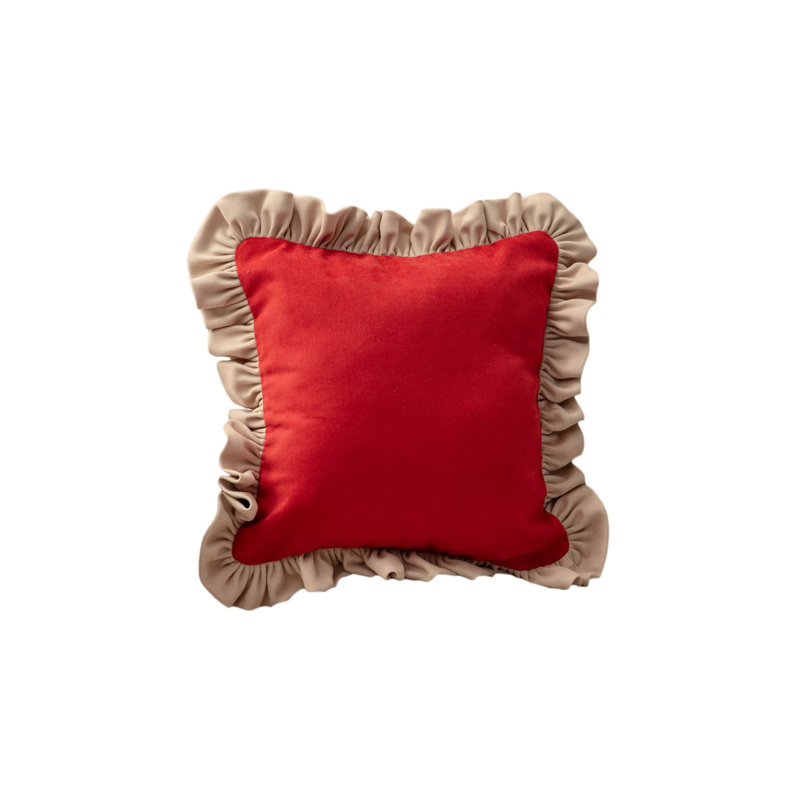 Housse de coussin, H 17 po x l 17 po, Beige