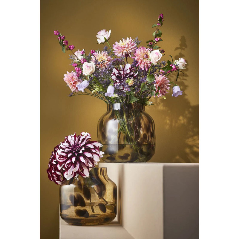 Chavaughn Glass Table Vase, 22cm H x 21cm W x 21cm D