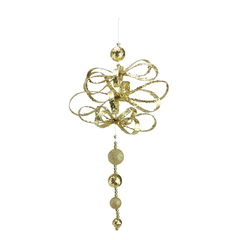 Ornement en forme de boucle 18,8 po