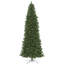 Flocked Green Fir Artificial Christmas Tree with 300 LED Clear/White Lights