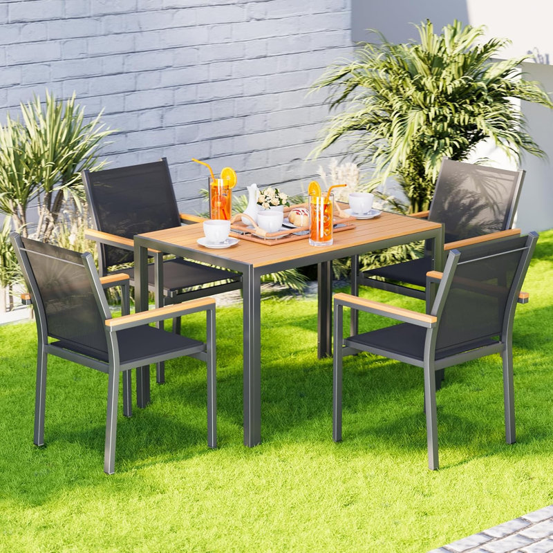 Patio Dining, Black