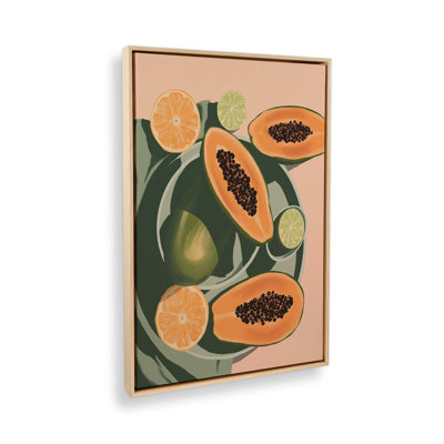 Summer Papayas And Citrus By Garima Dhawan Art Print