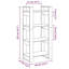 Gelissa 125 cm H Solid Wood Etagere Bookcase-37820232-61578251