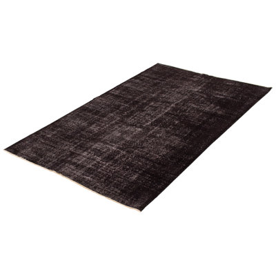 Tapis noir à transition de couleur 5 pi 5 po x 9 pi 2 po