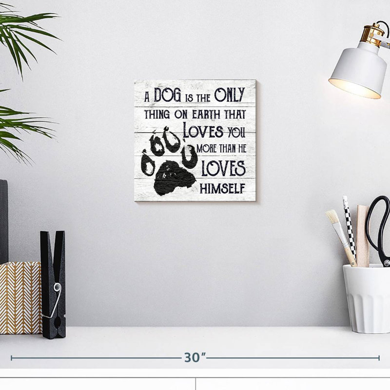 Amour inconditionnel de Tergel Dog, H 10 po x l 10 po