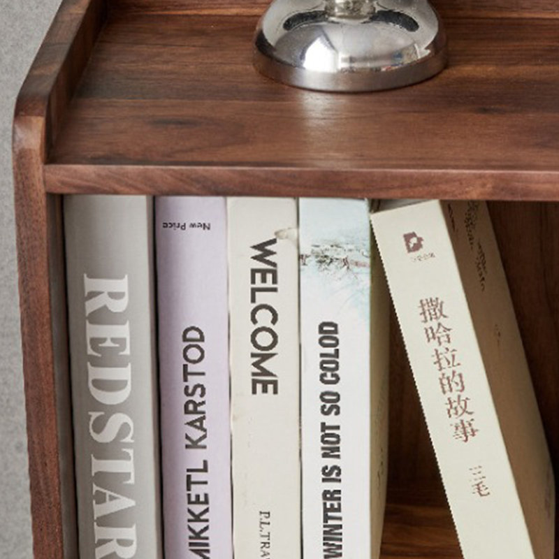 Petite armoire de rangement pour bibliothèque, (2 tablettes) H 31,5 po x l 15,35 po x P 9,25 po