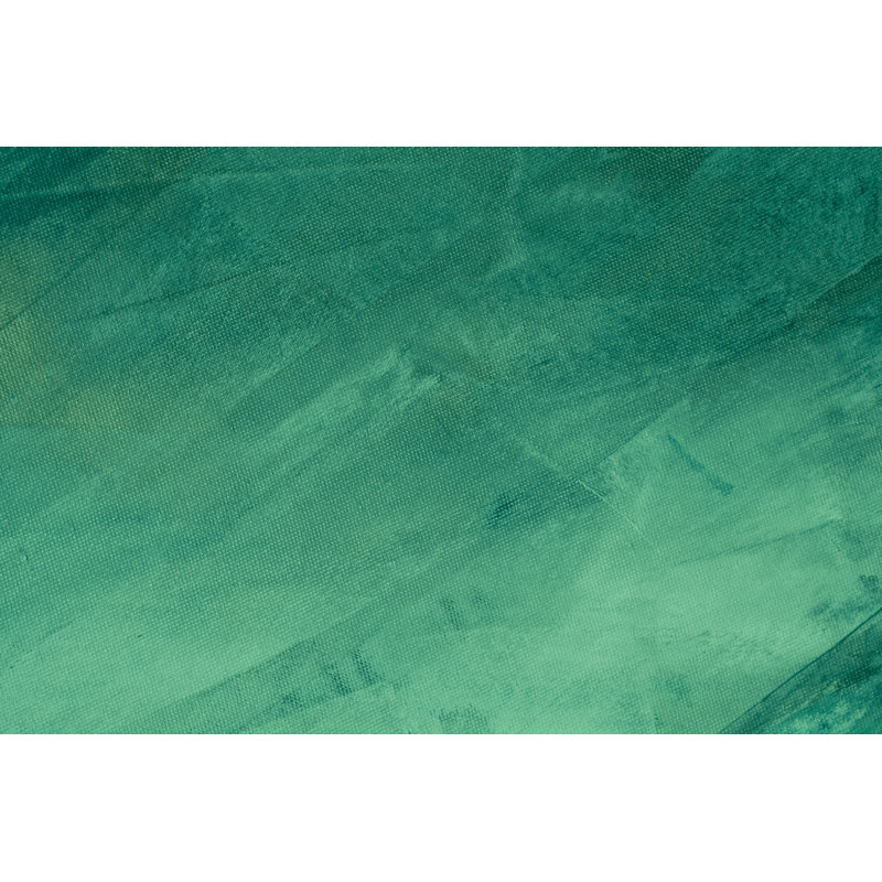Textured Green Paint - Wrapped Canvas Painting, 30cm H x 46cm W x 3.8cm D