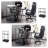 26.4'' W Cart Mobile Printer Stand with Shelves