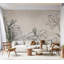 Murale botanique pelez et collez - Croquis de la nature-1639025067