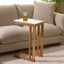 Table d'appoint en marbre Zinaida