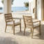 Chaises de patio en aluminium avec coussins