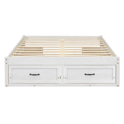 6 Drawers Storage Platform Bed
