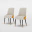 Chaise de salle à manger Zadia-1054207113