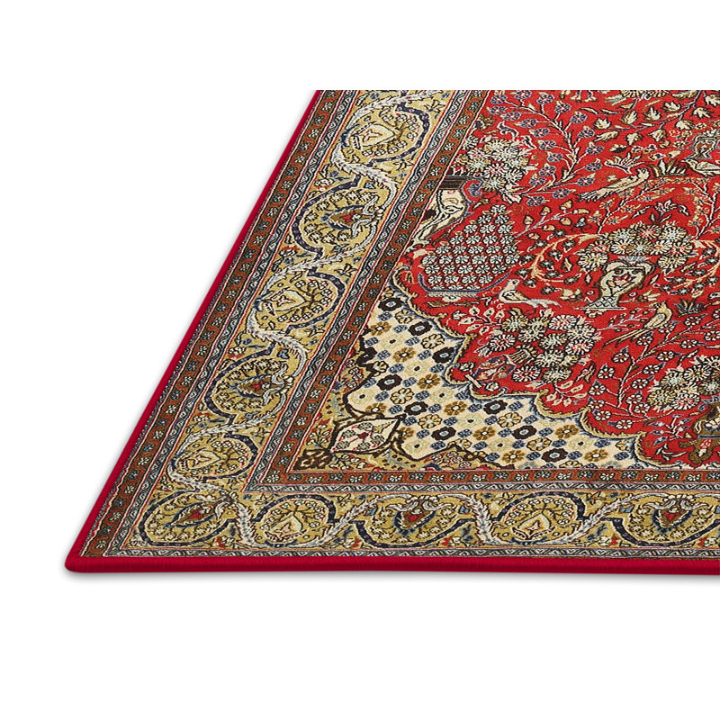 Tapis oriental orange, Rectangle 5 pi x 7 pi