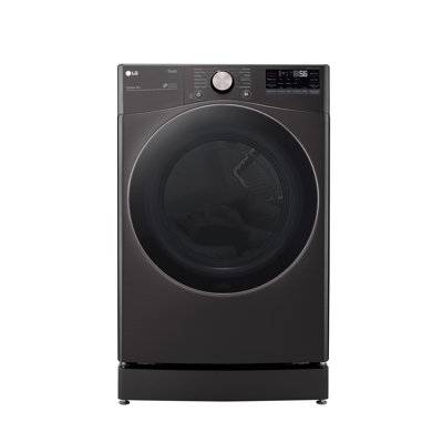 7.4 Cu. Ft. Ultra Large Capacity Smart Wi-Fi Enabled Front Load Electric Dryer With Turbosteam And Built-In Intelligence -  LG, DLEX8900B