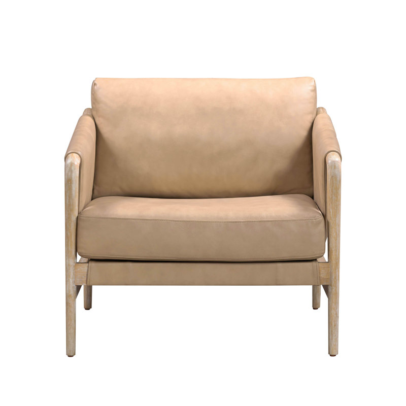  Fauteuil en cuir véritable, Tanné