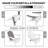 Hdpe Folding Adirondack Chair With Ottoman-2017812405