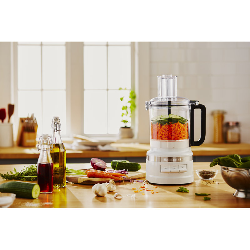 Robot culinaire 9 tasses KitchenAid®, Blanc