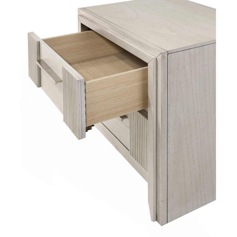 Table de chevet 2 tiroirs Contemporary