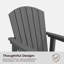 Chaise berçante rotative en PEHD Adirondack-1786168236