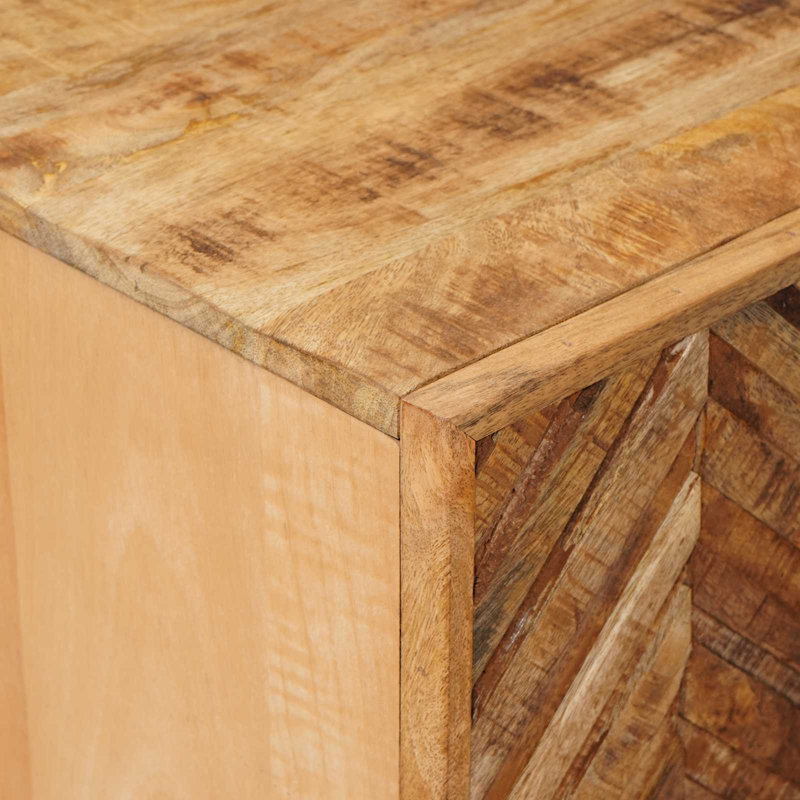 90cm Solid Wood Sideboard