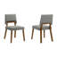 Chaises de salle à manger sans accoudoirs avec dossier rembourré Jeiren-1196975701-1196975700-1160980310