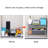 2-Tier Drawer Style Storage Shelf