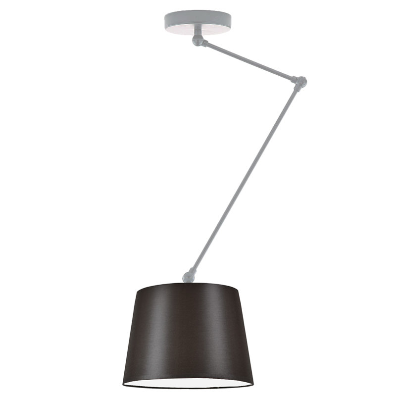 Paun 1 - Light Novelty Chandelier, Brown, Silver