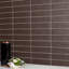 Carrelage mural en porcelaine émaillée Daltile Iridescent 2 "x 9" (36 pièces par carton) (5,72 pieds carrés par carton)-111770954